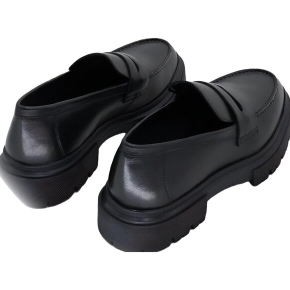 Steve Madden Mens Akkron Lug Loafer Black US 9M main image 4